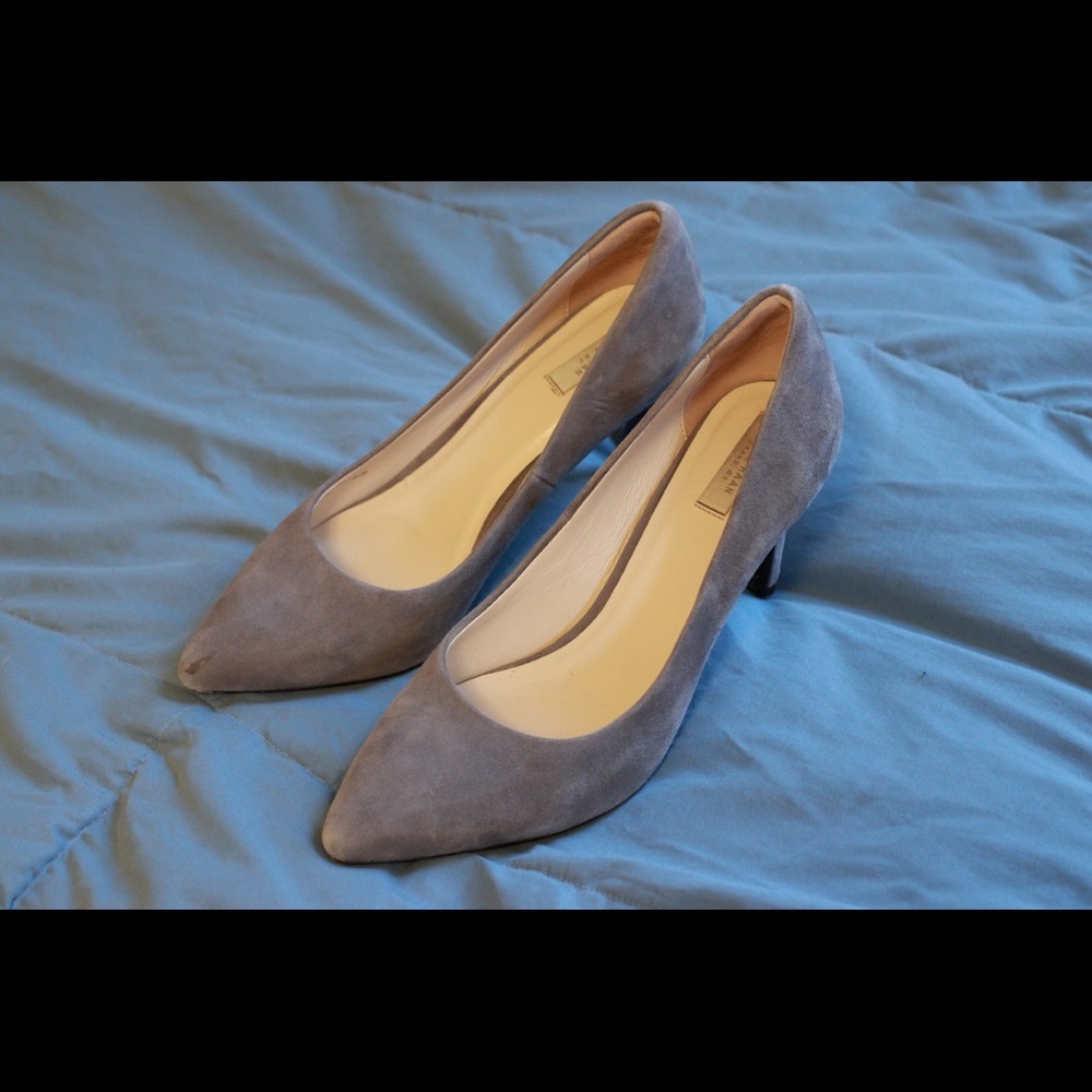 Gray Cole Haan pumps heels size 9